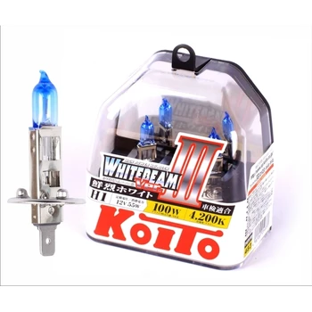 

Lamp high temperature Koito Whitebeam H1 12V 55W (100 W), a set of 2 PCs