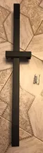 Sliding-Bar Shower-Bar Wall-Mounted Adjustable Minimalist-Style Black 3-Function High-Quality