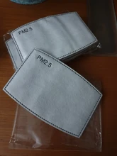 Almohadillas de filtro para mascarilla facial, almohada protectora amigable con la piel, a prueba de polvo y anti PM2,5, ideal para la máscara del rostro, con 5 capas por 20, 50 o 100 uds.