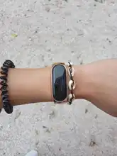 Correa para Mi banda 5 6 brazalete milanais en Mi banda 4 pulsera de acero inoxidable Mi banda 3 correa para Xiaomi Mi Band 5 4 Xaomi