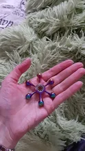 Spinner de mano EDC Spinner Fidget Spinner Rainbow de Metal Spiner Anti-ansiedad juguete para los Spinners se alivia el estrés TDAH Fidget Spinner