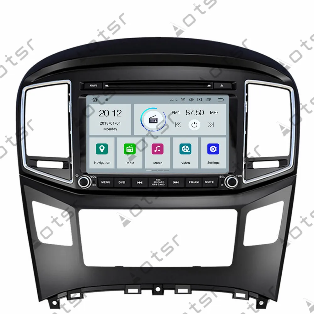 8 ''IPSAndroid 9,1 gps автомобильный dvd плеер с навигацией плеер для hyundai H1Grand Royale I800 мультимедийный плеер головное устройство магнитофон