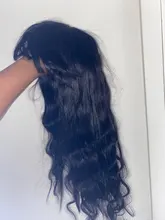 FEELME-pelucas de cabello humano con flequillo para mujeres negras, cabello Natural brasileño ondulado, con flequillo, Remy, pelucas con flequillo