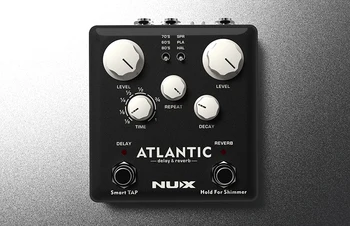 

Ndr-5 Atlantic delay & reverb effect pedal, Nux cherub