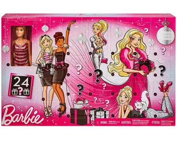 

Doll Barbie and 24 surprise Адвент Calendar