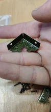 Corner-Protector Furniture Jewelry-Box-Corner Metal Antique DRELD Foot-Wooden-Case 10pcs