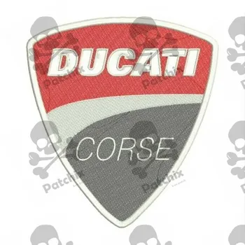 

DUCATI CORSE PARCHE BORDADO, iron patch, gestickter patch, patch brode, remendo bordado, toppa ricamata