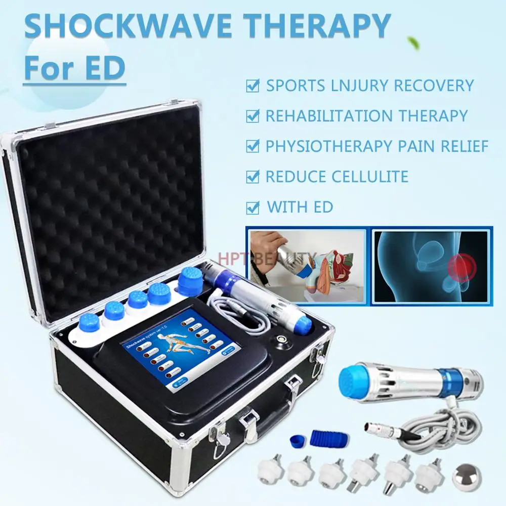 Новейшее физическое оборудование Ударная Волна боли Терапия Ударная Волна терапия машина для ED лечения