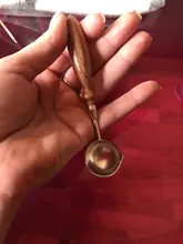 Cuchara de cera de lacre Anti-caliente mango de madera Retro cera estampado cucharas tarjetas de invitación sellos decorativos artesanía