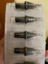 Cartucho para tatuar agujas RL RS RM M1, aguja de tatuaje esterilizada de seguridad, desechable, para máquinas de cartucho, agarres