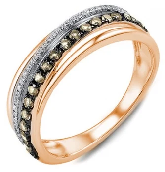 

Lucas gold ring with 53 red gold diamonds
