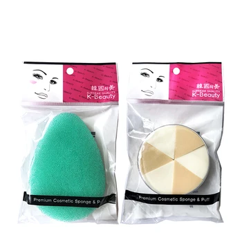 

Set of sponge for the face K-beauty "drop" + sponge in the case (6 segments)