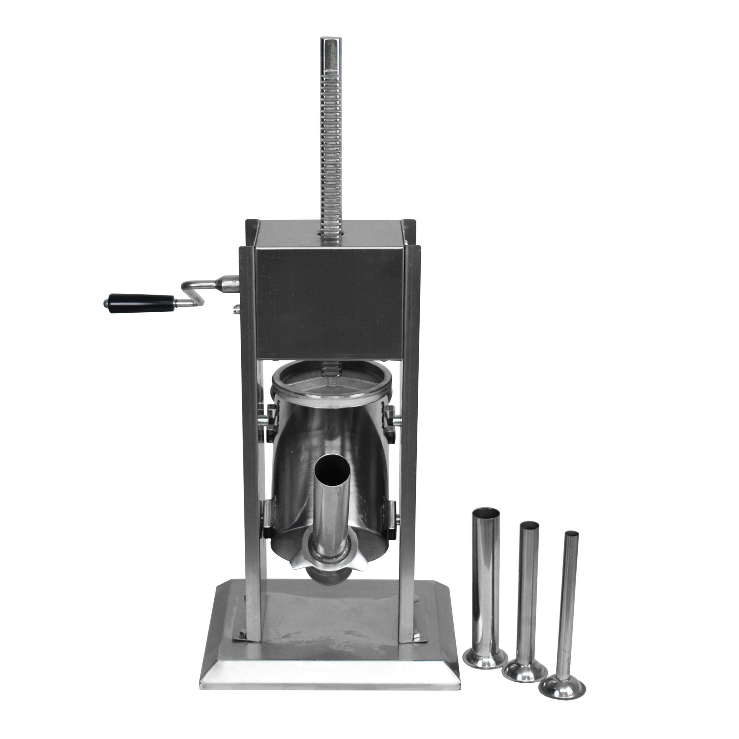 3L Vertical Manual Sausage Stuffer Sausage Maker Machine Stainless
