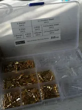 Wire-Spade-Connector Crimp-Terminal Quick-Splice Insulating-Assortment Female with And