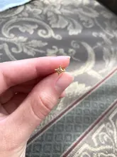 Pendientes minimalistas de Plata de Ley 925 con circonita cúbica para mujer, joyería sencilla geométrica cruzada, pendientes de plata y oro