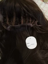 EASIHAIR-Peluca de BoBo marrón oscuro con flequillo, sintética, ondulada, de capa media, para mujeres negras, Cosplay, fiesta, resistente al calor, Natural