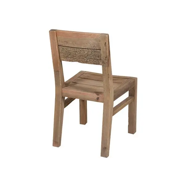 Стул для столовой(49x55x87 см) деревянный переработанный BigBuy Home