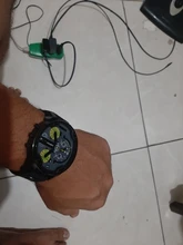 Reloj de cuarzo grande para hombre, cronógrafo con cuerpo de 52mm con pulsera, resistente al agua, con doble hora, estilo militar