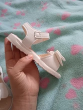 Sandalias de verano con lazo para niños y niñas, zapatos de playa suaves de princesa para fiesta coreana, de 1 a 6 años, novedad