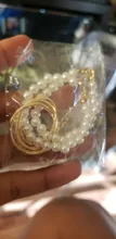 Pulseras de perlas de cuentas de oro multicapa para mujer, conjunto de pulseras de cadena con cuentas, brazaletes para mujer, joyería 2021