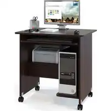 Стол компьютерный СОКОЛ КСТ-10.1 венге