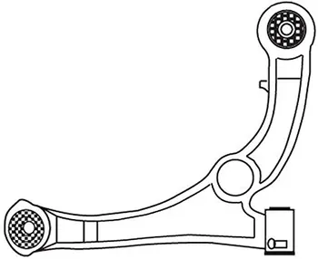

Suspension arm FIAT: StiloF2262FRAP