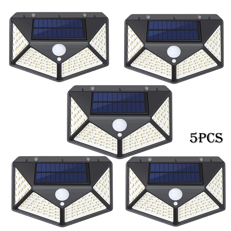 solar powered string lights Solar Lights Outdoor Waterproof 100 LED Solar Motion Sensor Light with Wide Angle Bright Security Wall Lights for Garden Door solar pathway lights Solar Lamps