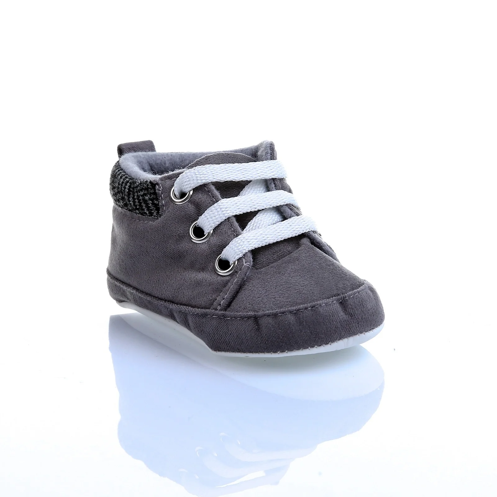 Ebebek первый шаг ребенка bootie обувь - Цвет: Серый