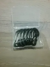 Carabiner-Clips Acessories Multi-Tool Cc1-Steel Small Booms Fishing Outdoor Camping 6pcs