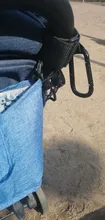 2 unids/lote cochecito de bebé gancho fuerte percha para bebé cochecito cochecitos Poussette cochecito organizador percha gancho para bolsas de pañales