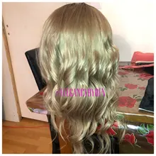 Beaufox-mechones Rubio 613 con cierre, cuerpo brasileño ondulado, 3 mechones con cierre, extensiones de cabello humano mechones Remy