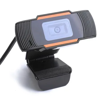 

HD 1080P 720P Webcam Mini Computer PC WebCam with Microphone Rotatable Cameras for Live Broadcast Video Calling Conference Work