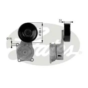 

Roller tension. driven. Belt LEX GS-04, IS-05 GATES T38170