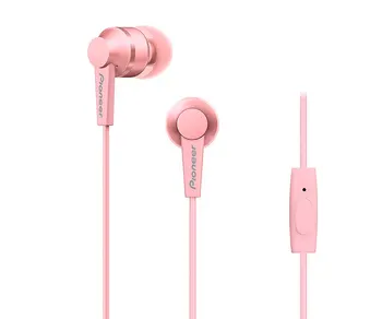 

PIONEER SE-C3T PINK HEADPHONES WITH MICROPHONE DESIGN ALUMINUM FINISH HIGH QUALITY