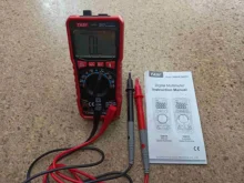 TASI TA801A/B/C/D multímetro Digital Mini Smart Ture Rms Ac Dc Ncv rango automático Digital probador multímetro Ohm, Hz medidor de voltaje