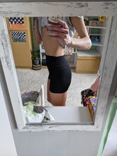 Pantalones cortos deportivos de cintura alta para mujer, Shorts informales ajustados, elásticos y suaves, color negro, para correr, para verano