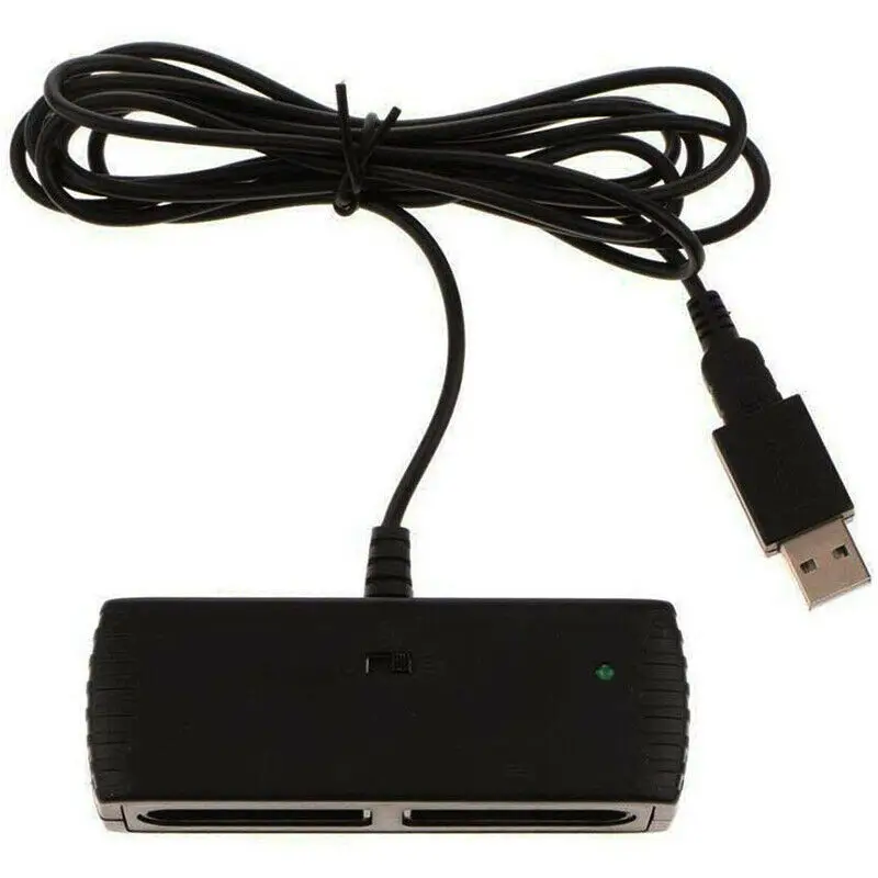2 игрока SNES двойной порт контроллер адаптер для паровой Android ПК MAC OTG USB|Адаптеры