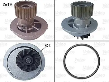 

VALEO water pump CHEV.KALOS/LACETTI/NUBIRA/TAC506649VALEO