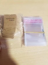 50pcPaper earrring estilo hecho a mano cartulina para pendientes 5x 5cm/3x3cm /5cm x 9cm /5x6,5 cm /5x7cm marrón/blanco de la joyería de DIY Tarjeta de paquete