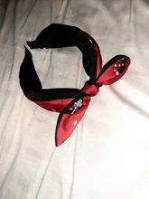 Disney-Diadema de Minnie Mouse para niña y niño, accesorios para el cabello para niña y niña, Diadema elástica para el pelo, lazos de regalo