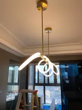 Lamparas-De-Techo-Suspension Chandelier-Lighting Postmodern Dinning-Room Luminaire Lampen