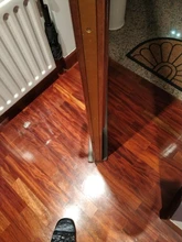 Tira selladora de fondo flexible, sello para puerta de 95 cm, bloqueador de polvo, burlete