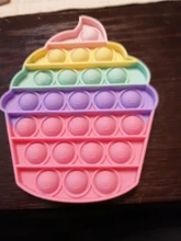 Juego sensorial de burbujas para niños y adultos, juguete antiestrés para aliviar el estrés