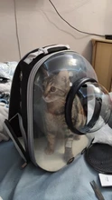 Bolsa de viaje de burbuja con ventana de astronauta, cápsula espacial transpirable, mochila transparente, mochila portamascotas, mochila para perro y gato