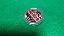 Protector de Metal para cartas de póker, accesorios para tarjetas de póker, recuerdo de Metal, fichas de póker, distribuidor de monedas, juego de póker
