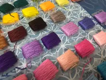 Thread-Holder Floss Board-Card Craft Embroidery Cross-Stitch Sewing-Thread Plastic Bobbin