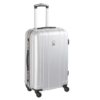 

VISA DELSEY hard Case with wheels ABS 4 wheels 65cm AEROBIS Silver