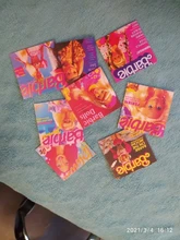 Tarjeta Retro de Baby Queen para niña bonita, póster pequeño, postal, pegatina de pared, herramienta de cuenta de mano, pegatina de decoración de regalo