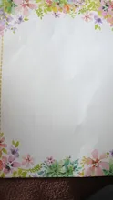 Papel de carta de impresión, papel de escritura de estilo Floral creativo, Retro, A4, dibujos animados, letras de amor pequeñas, papelería romántica, 40 Uds.