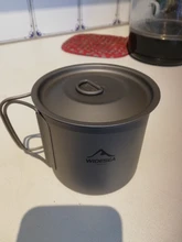 Tourist Tableware Cookware Utensils Kitchen-Equipment Travel-Cooking-Set Titanium-Cup